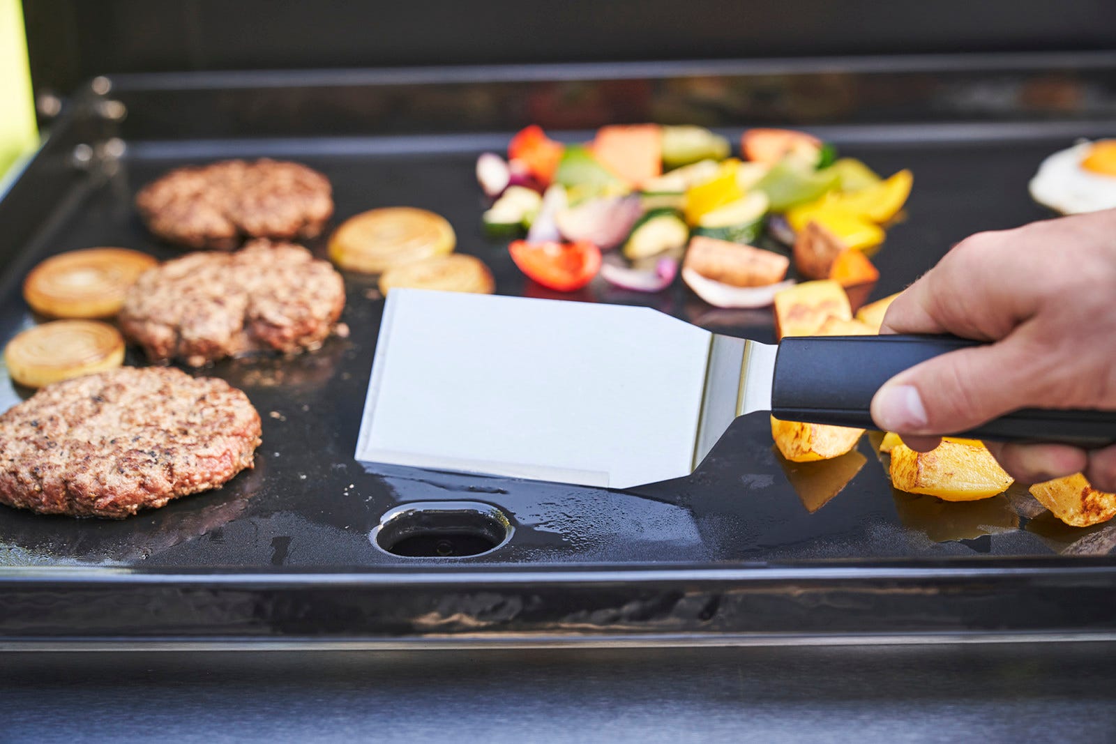 Effektiva brännare i rostfritt stål för heta grillkvällar