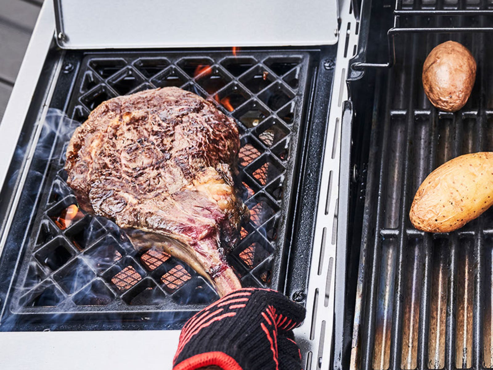 Mer grillkraft tack vare högpresterande sear-brännare