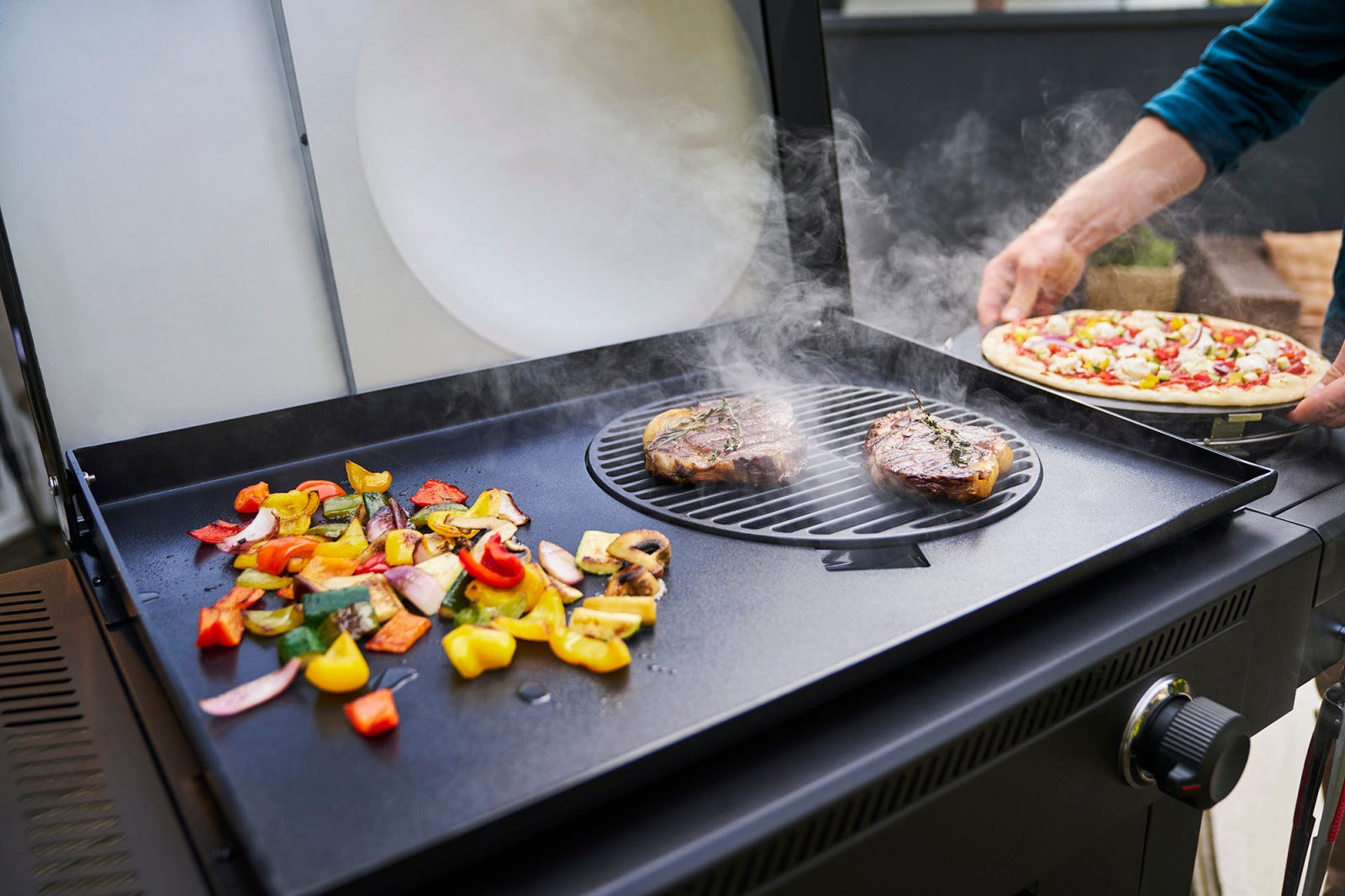 Patenterat 3-in-1 Tile Cooking System
